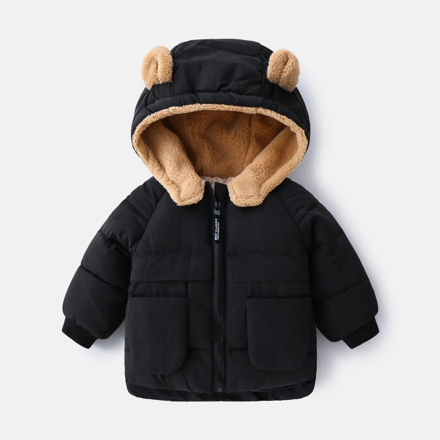 Winter Parka β Cute Bear-Ear Coat for Boys & Girlst