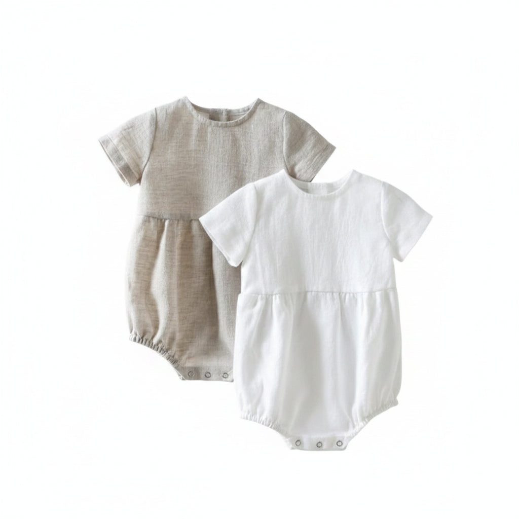 Cotton & linen summer jumpsuit