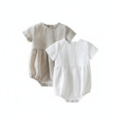 Cotton & linen summer jumpsuit