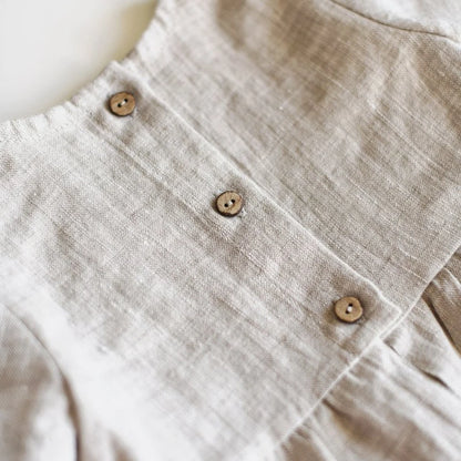 Cotton & linen summer jumpsuit