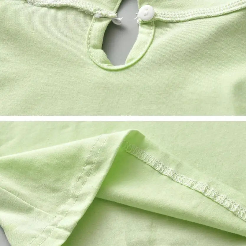 Girls peter pan collar t-shirt