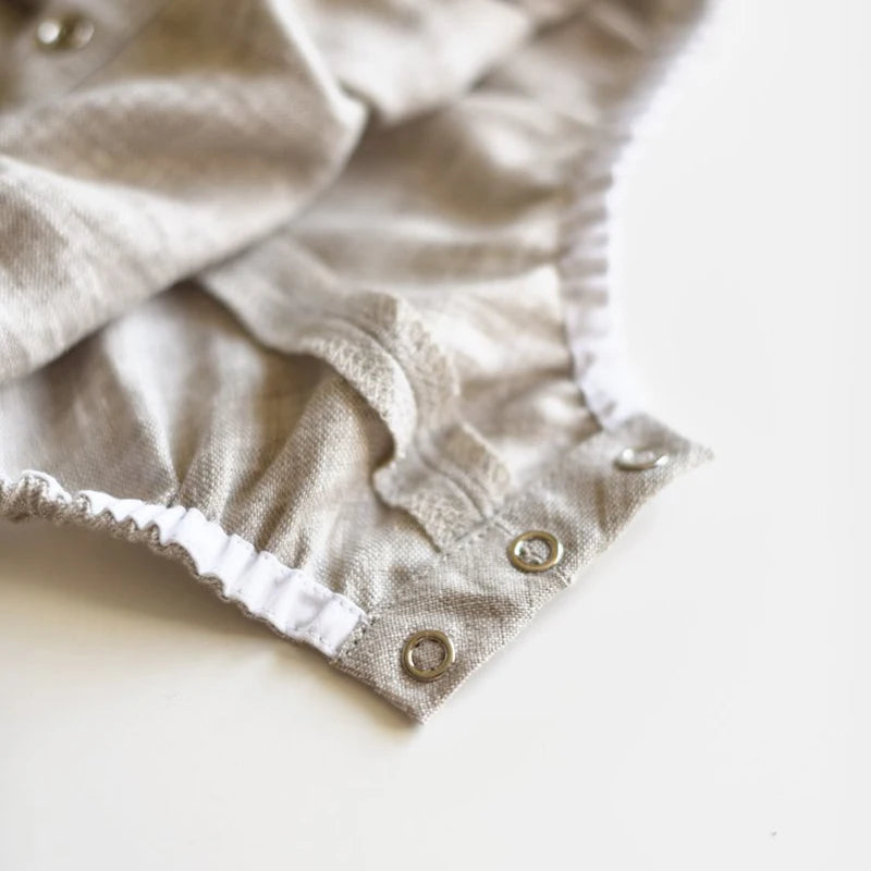 Cotton & linen summer jumpsuit
