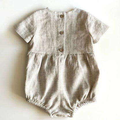 Cotton & linen summer jumpsuit