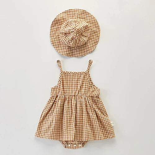 Newborn Baby Girl Summer Romper Dress