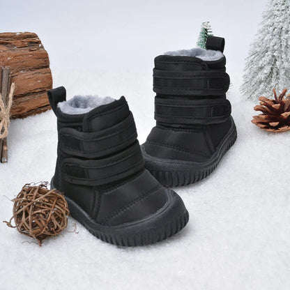 Kids Waterproof Winter Snow Boots – Long Plush Lined Outdoor Boots