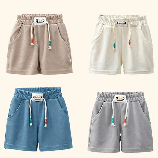 Kids candy color beach shorts