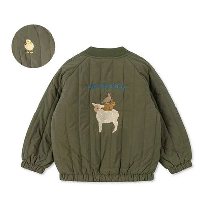 Soft fleece cotton coat
