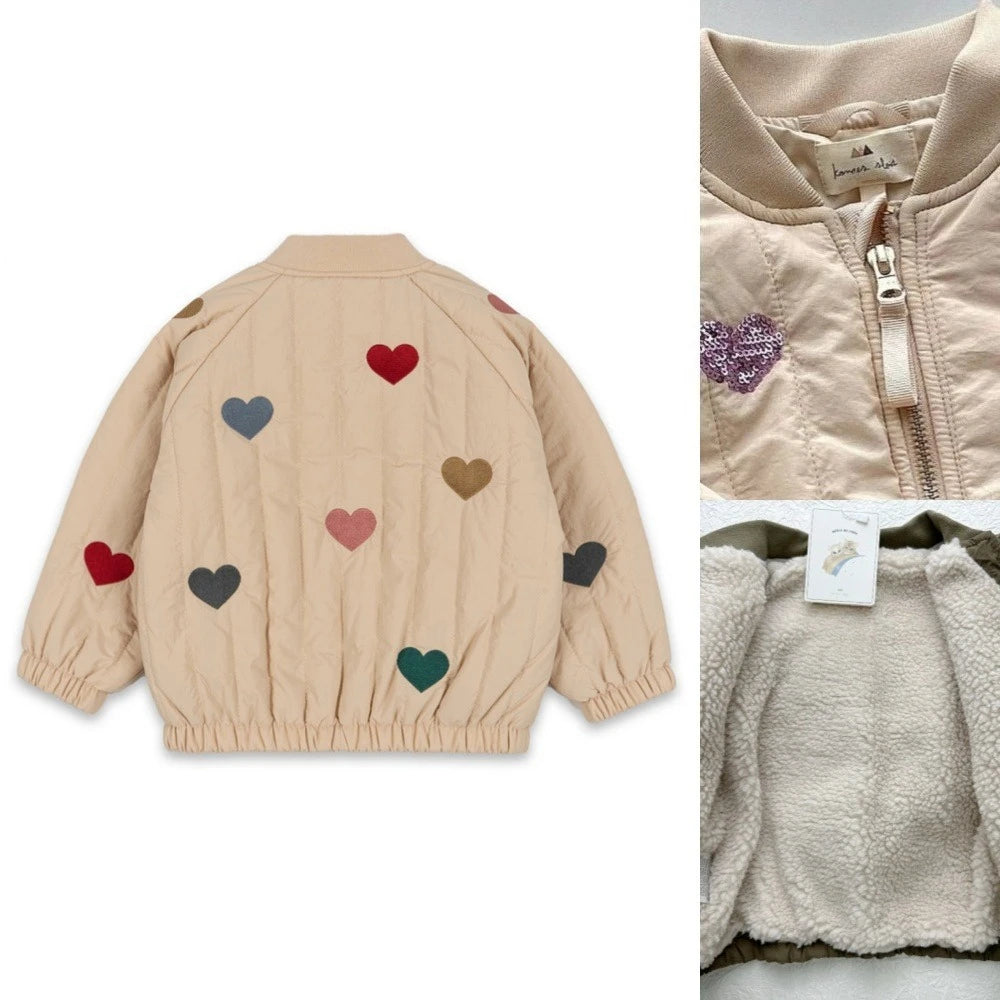 Cartoon warm cotton Coat for boys & girls