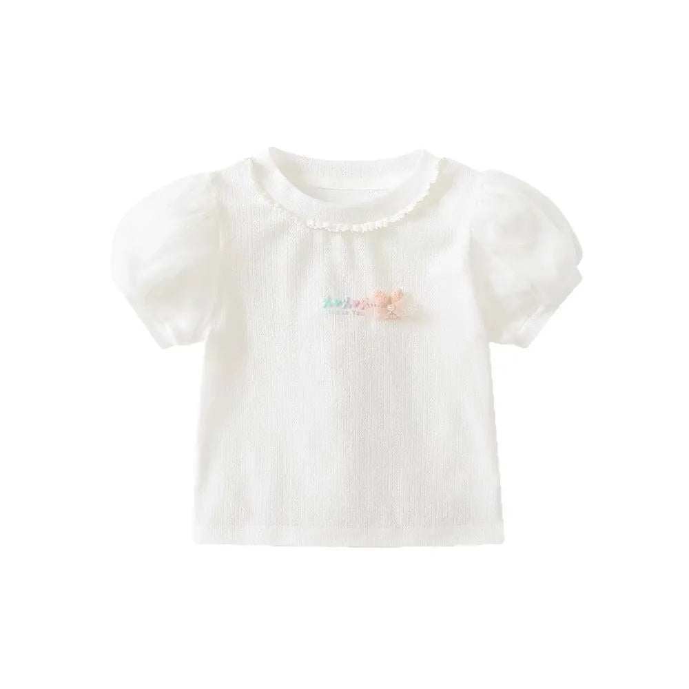 Girls flower t-shirt