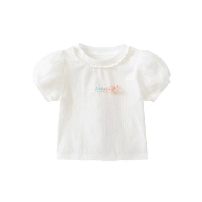 Girls flower t-shirt