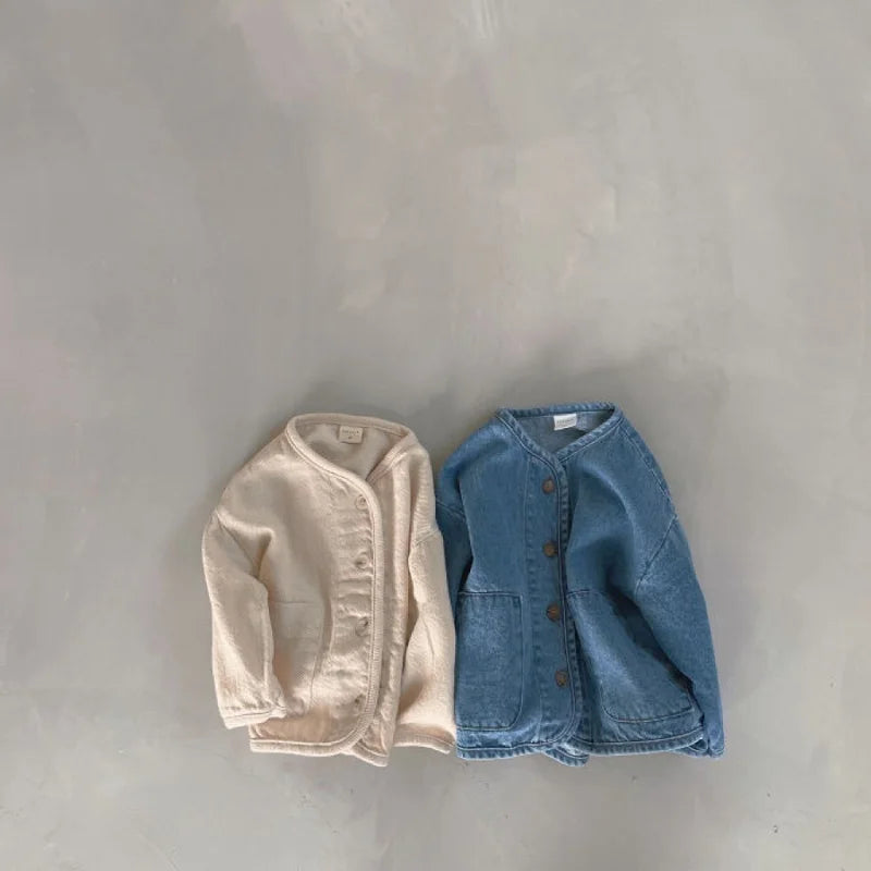 Soft jean coat for boys & girls