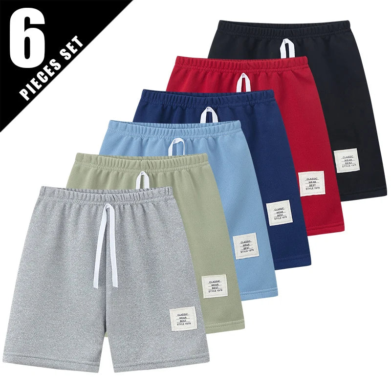 Kids multi-color shorts set