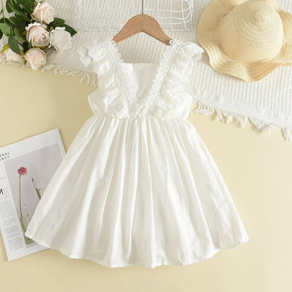 Girls lace princess dress