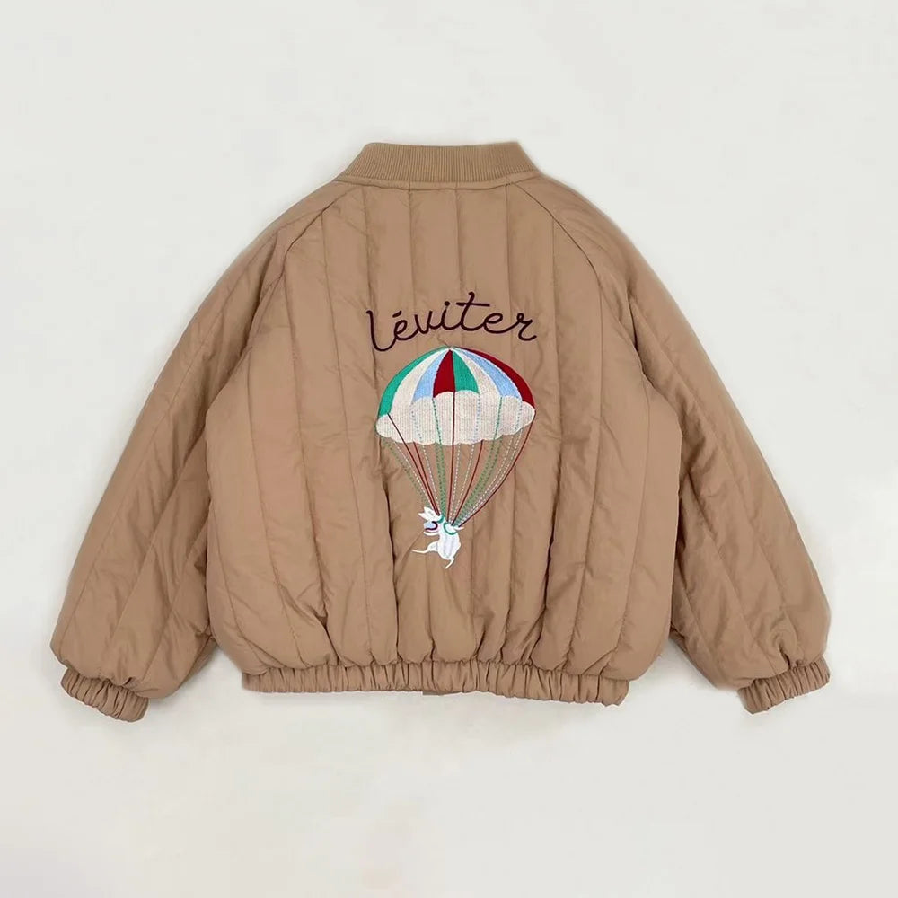 Soft fleece cotton coat