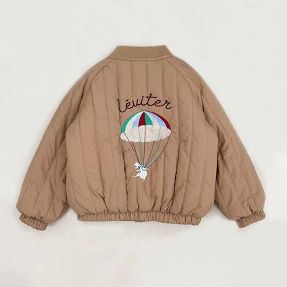 Soft fleece cotton coat