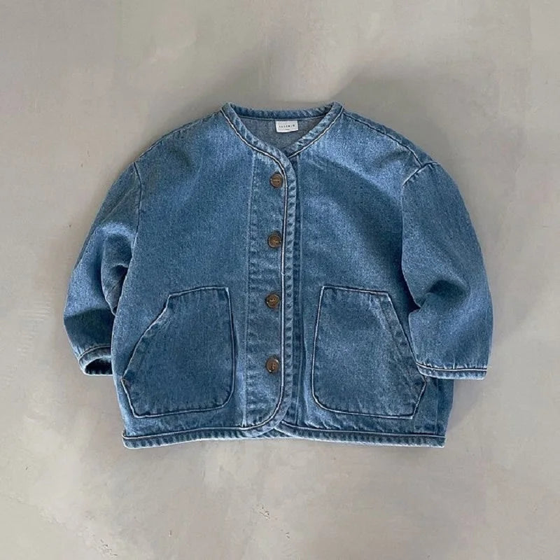 Soft jean coat for boys & girls