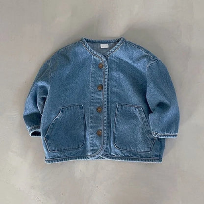 Soft jean coat for boys & girls