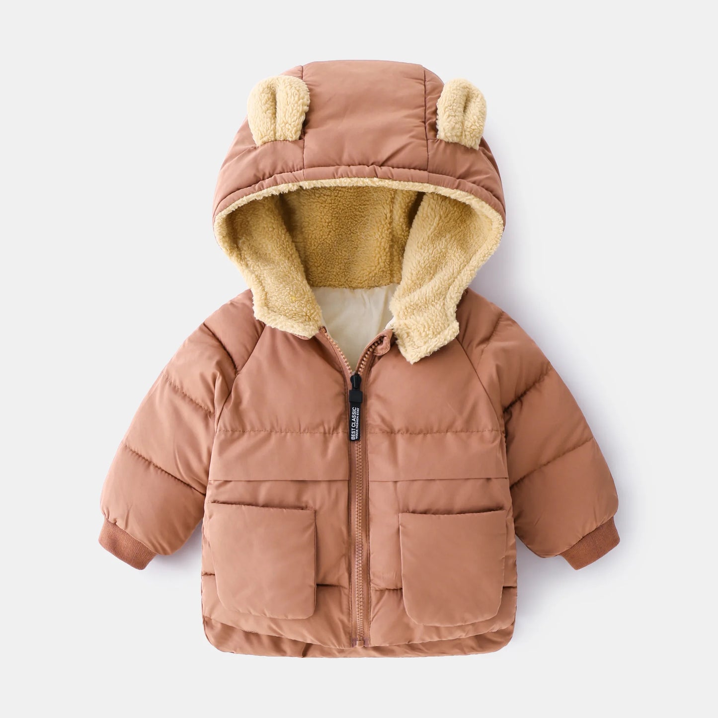 Winter Parka – Cute Bear-Ear Coat for Boys & Girlst