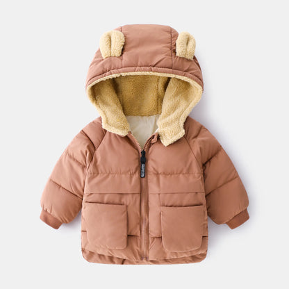 Winter Parka – Cute Bear-Ear Coat for Boys & Girlst