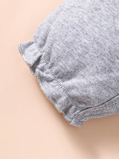 Soft cotton short sleeve jumpsuits