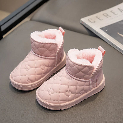 Winter Plush Boots for Children – Soft, Warm & Waterproof Snow Boots