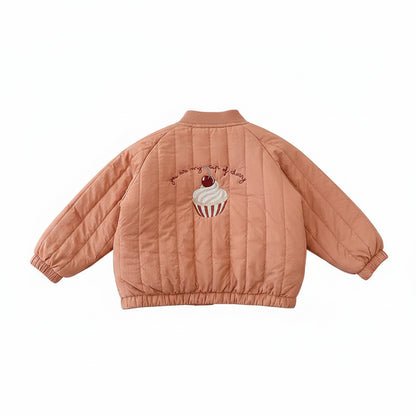 Soft fleece cotton coat