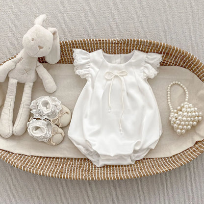 Bow fly sleeve princess outfit