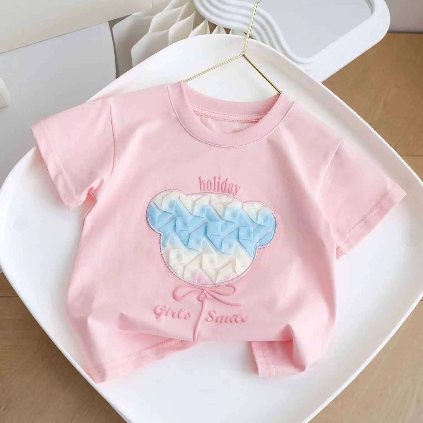 Girls flower t-shirt