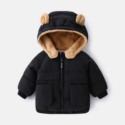 Winter Parka – Cute Bear-Ear Coat for Boys & Girlst