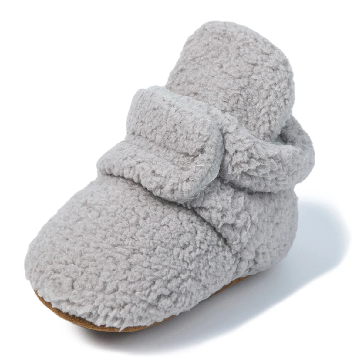 Newborn Winter Booties – Soft Sole Non-Slip First Walkers (0–18 Months)