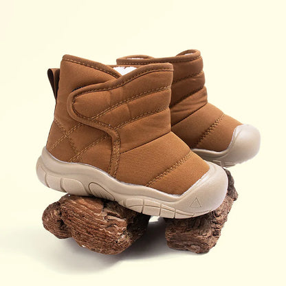 Kids’ Waterproof Snow Boots – Warm Velvet-Lined Winter Boots for Boys & Girls