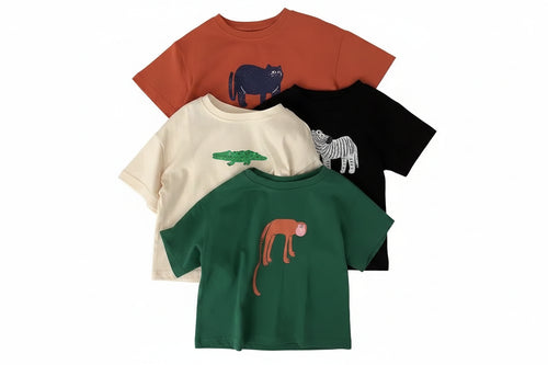 Kids animal print t-shirt