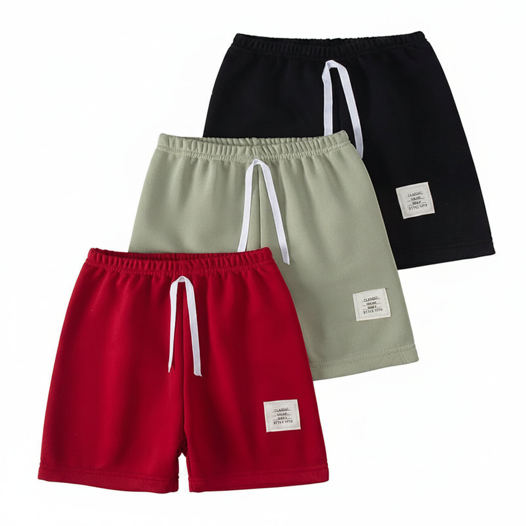 Kids multi-color shorts set