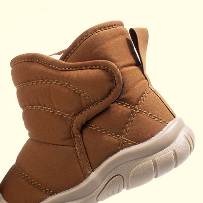 Kids’ Waterproof Snow Boots – Warm Velvet-Lined Winter Boots for Boys & Girls