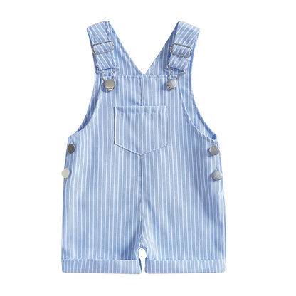 Sleeveless button playsuit