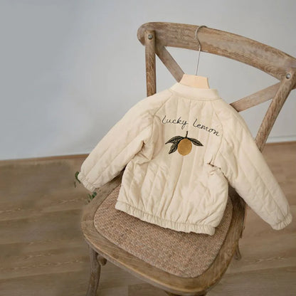 Soft fleece cotton coat