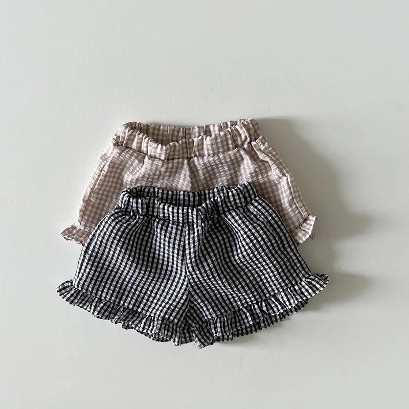 Summer baby set Lattice tee & shorts