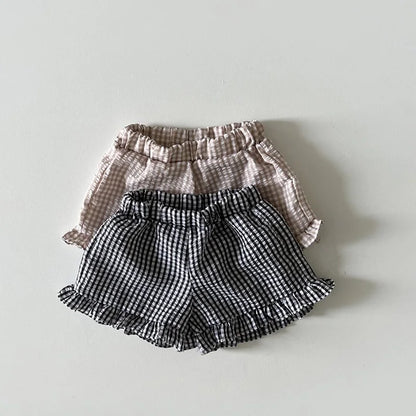 Summer baby set Lattice tee & shorts