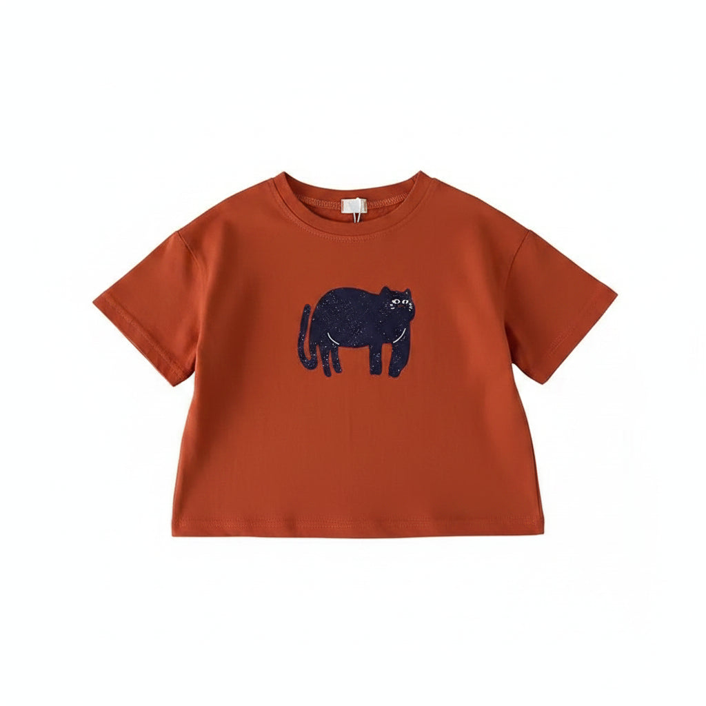 Kids animal print t-shirt