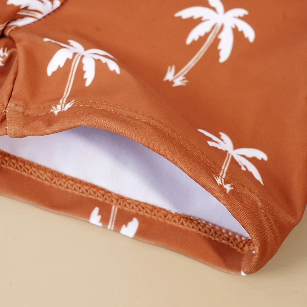 Long sleeve sunscreen swimsuit