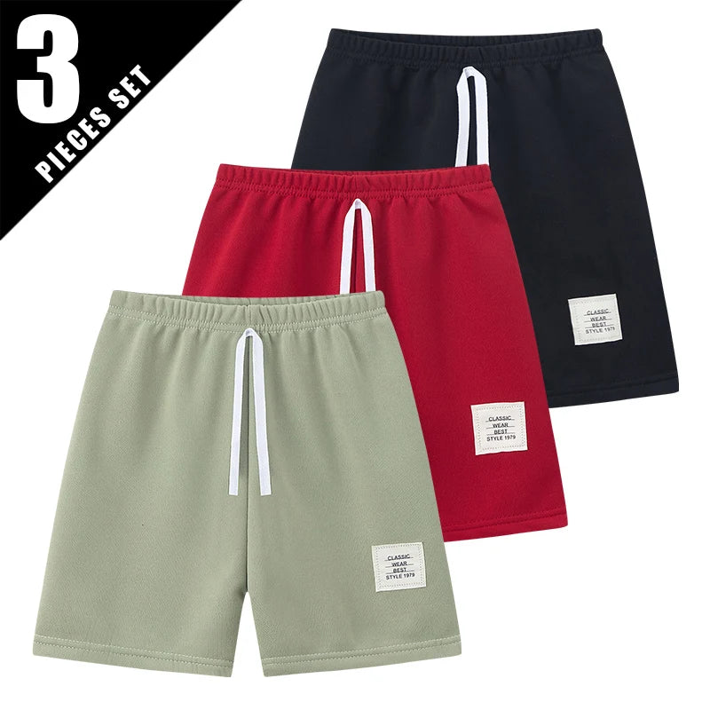 Kids multi-color shorts set