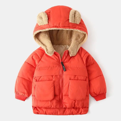 Winter Parka – Cute Bear-Ear Coat for Boys & Girlst