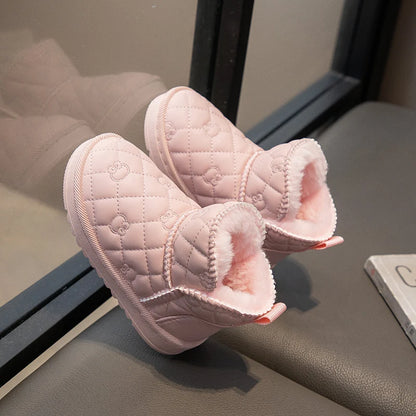 Winter Plush Boots for Children – Soft, Warm & Waterproof Snow Boots