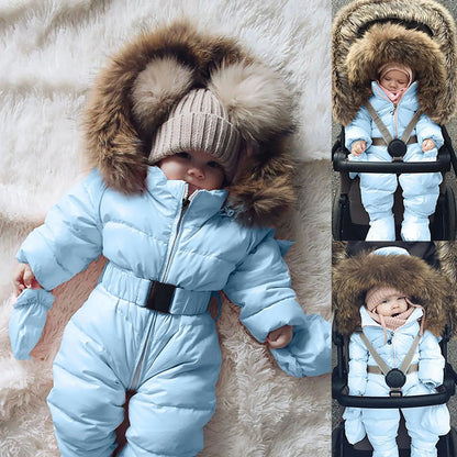 Baby Winter Snowsuit – Cozy Christmas
