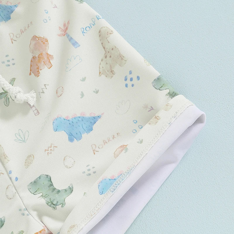 Boys dinosaur swim shorts