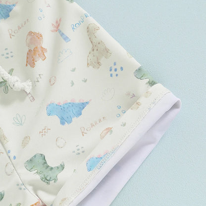 Boys dinosaur swim shorts