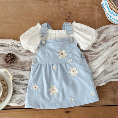 Loose summer overalls with pockets