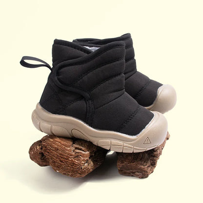 Kids’ Waterproof Snow Boots – Warm Velvet-Lined Winter Boots for Boys & Girls