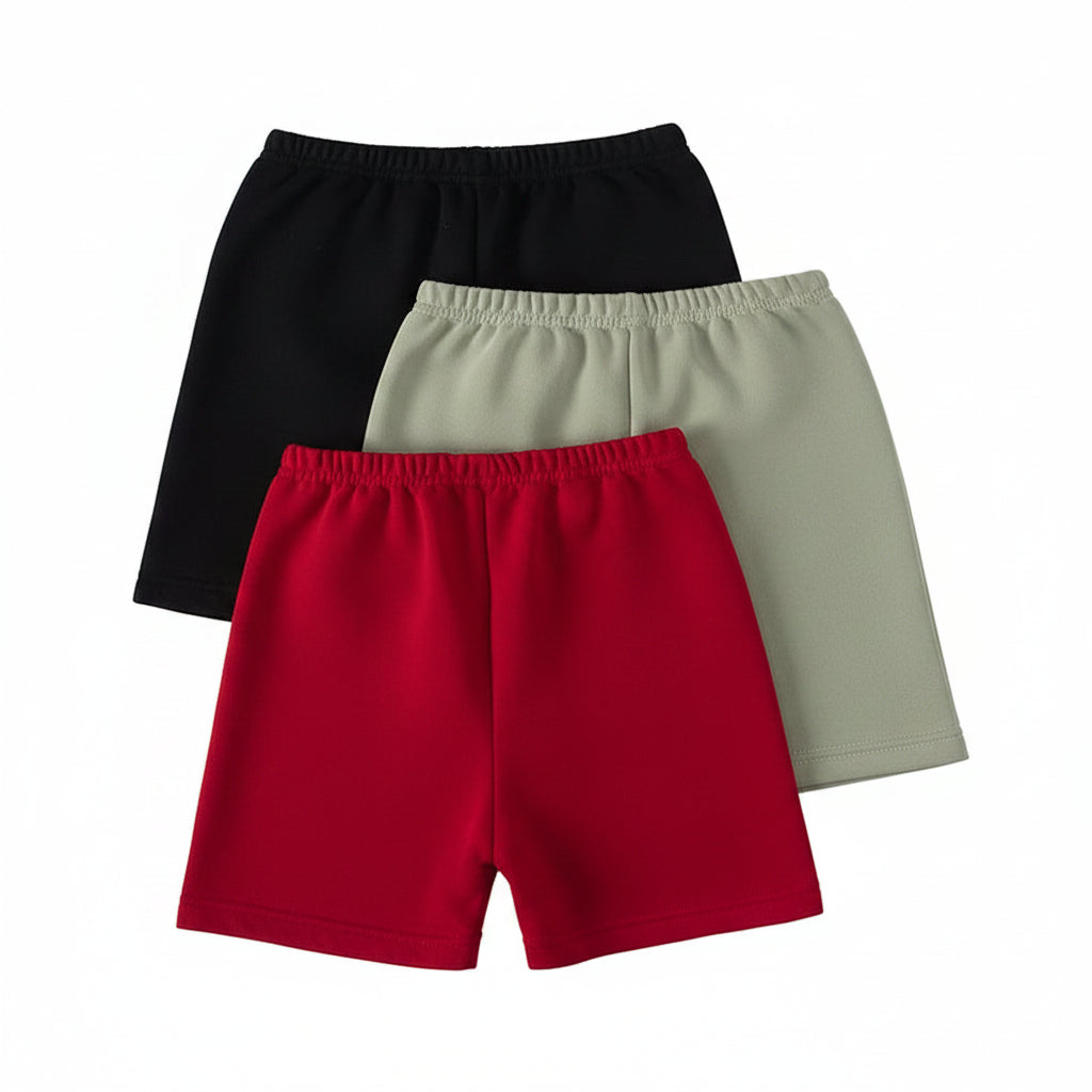 Kids multi-color shorts set