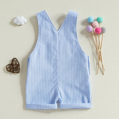 Sleeveless button playsuit